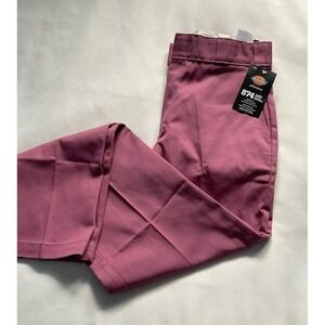 Dickies Womens 874 Original Fit Work Pants Dusty Rose Pink Size 6 Regular